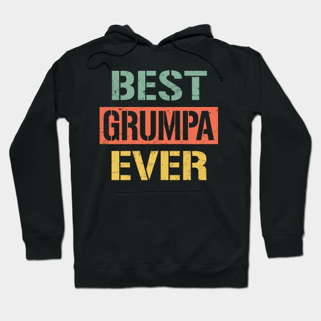 grumpa best grumpa ever Hoodie by Bagshaw Gravity